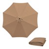 Crestlive Products Universal Patio Umbrella Replacement Canopy for 10ft 8 Ribs Offset Umbrellas, Canopy Only - 2 of 4