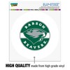 Babson College Secondary Logo Automotive Car Window Locker Circle Bumper Sticker - 3 of 4