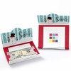 Big Dot of Happiness Let It Snow - Snowman - Holiday and Christmas Money and Gift Card Holders - Set of 8 - 2 of 4