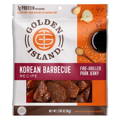 Golden Island Korean BBQ Pork Jerky - 2.85oz