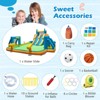 Infans Inflatable Water Slide w/ 2 Long Slides Pool Climbing Walls 950 W Blower - 4 of 4