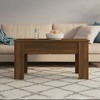 vidaXL Modern Coffee Table in Brown Oak | Lift Top Design | Engineered Wood | Ample Storage Space | Functional Home Furniture | Ideal for workspace - 2 of 4