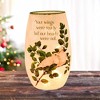 Stony Creek 5.25 In Dove Love Pre-Lit Small Vase Lighted Glass Accent , Bereavement Bereavement Birds Remembrance (1PC) - 2 of 4