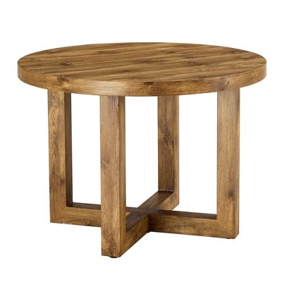 NicBex 42 Inch Round Dining Table,Modern Kitchen Table with MDF Legs for Living Dining Room