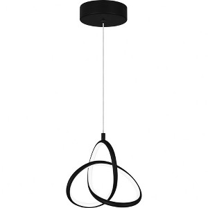 Quoizel Lighting Illoria 1 - Light Pendant in  Matte Black - 1 of 4