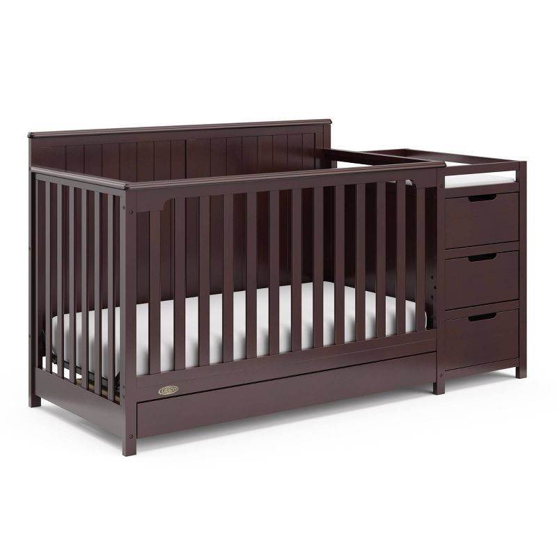 Graco Hadley 5-in-1 Convertible Crib and Changer with Drawer, 5 of 14