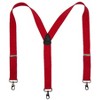CTM Men's Big & Tall Elastic Solid Color Y-Back Suspender with Swivel Hook Ends - 3 of 4
