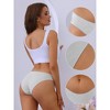 Allegra K Women's Low-Waisted Hi-Cut Breathable Butt Lifter Briefs - 3 of 4