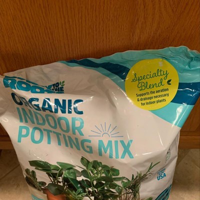 Back To The Roots 6qt Organic Indoor Potting Mix For Houseplants ...