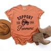 Simply Sage Market Women's Support Local Farmers Short Sleeve Garment Dyed Tee - 3 of 4