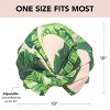 Kitsch Luxury Shower Cap - Palm Leaves - 3 of 4