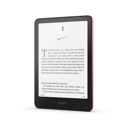 Amazon Kindle Paperwhite Signature Edition (2024) - Metallic Raspberry :  Target