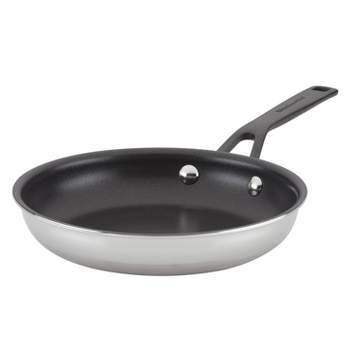 KitchenAid 5-Ply Clad Stainless Steel 8.25" Nonstick Frying Pan