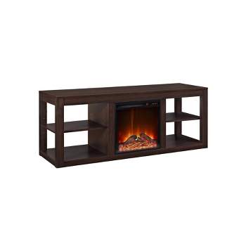 Ameriwood Home Parsons Electric Fireplace TV Stand for TVs up to 65"