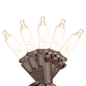 Novelty Lights RetroGlo® Clear LED Mini Lights 10 Light on Non-Connectable 5.5 Feet Long - 1 of 4