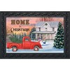 Briarwood Lane Doormat 30x18 Indoor Outdoor Home For Christmas Pickup For Christmas Doormat - image 2 of 4