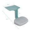 ECR4Kids The Surf Portable Lap Desk and Surf Cushion, Floor Desk with Foam Pad, 10-Pack - 2 of 4