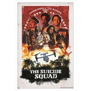 Trends International DC Comics Movie The Suicide Squad - Plane Group Framed Wall Poster Prints - 1 of 4