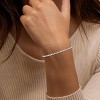 GILDED 2-3 Carat Round Lab Grown Diamond Tennis Bracelets for Women | Sterling Silver Bracelet | Fine Jewelry | Timeless Design | Gift Box Included - 4 of 4