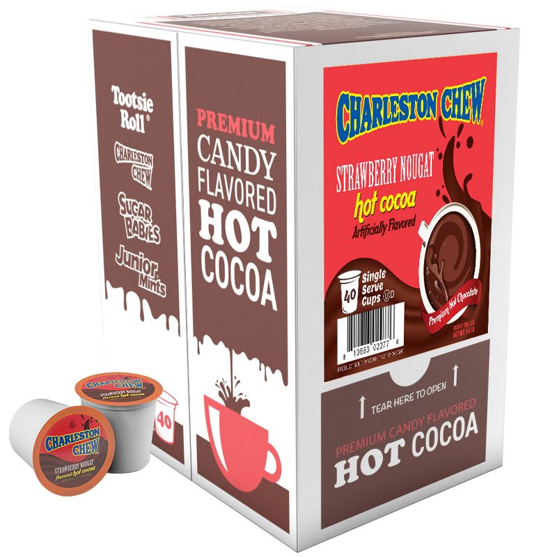 Charleston Chew Strawberry Nougat Hot Cocoa Pods, 3 of 7