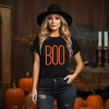 Simply Sage Market Women's Boo Word Short Sleeve Graphic Tee - 2 of 4