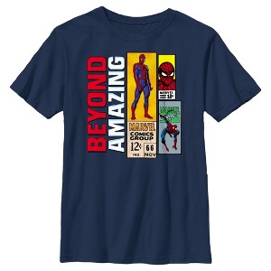 Boy's Spider-Man: Beyond Amazing Retro Tickets T-Shirt - 1 of 4