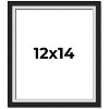 PosterPalooza | Flat Silver Picture Frame - UV Acrylic, Foam Board Backing, Hanging Hardware - 2 of 4