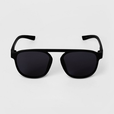 black aviator sunglasses mens