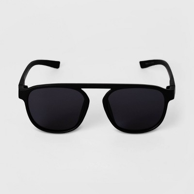 Men's Aviator Sunglasses - Goodfellow & Co™ Black