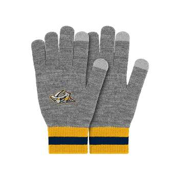 NHL Nashville Predators Gray Big Logo Glove
