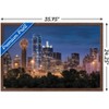 Trends International Texas - Dallas Skyline Framed Wall Poster Prints - 3 of 4