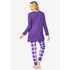Only Necessities Henley Tunic & Jogger PJ Set - 3 of 4