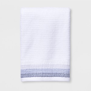 Strie Stripe Hand Towel White - Project 62 , Blue