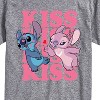 Men's - Lilo and Stitch - Kiss Short Sleeve Graphic T-Shirt - 2 of 4