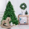 Tangkula 6ft PVC Artificial Christmas Tree 1346 Hinged Tips w/ Solid Metal Leg - 4 of 4