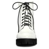 Allegra K Women's Lace Up Decor Platform Chunky Heel Combat Boots - 3 of 4