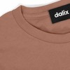 Dalix Pixel Heart Embroidered Lightweight Relaxed Jersey Tee Summer Cute Love Womens - 2 of 4