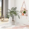 Aoibox Macrame Floating Wood Shelf for Wall Decor, Boho Style Hanging Shelves for Bedroom, Living Room, Apartment - 4 of 4