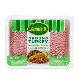 Jennie-O 93/7 Lean Ground Turkey Family Pack - 48oz - 1 of 4