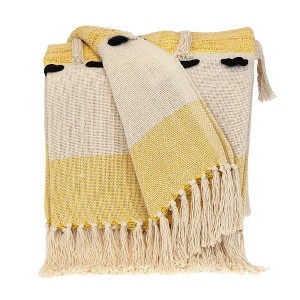 Parkland Collection,Transitional Vereigated Rectangle Throw - 1 of 4