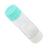 Unique Bargains Cylindrical Contact Lens Case Green 1 Set - 3 of 4