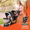 Baby Trend Sit N Stand Compact Easy Fold Double Stroller with 2 Baby Infant Car Seat Carriers and Cozy Cover - 4 of 4