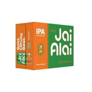 Cigar City Jai Alai IPA Beer - 12pk/12 fl oz Cans - 1 of 4