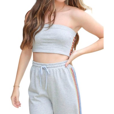 Women's Go For It Tube Top - Main Strip