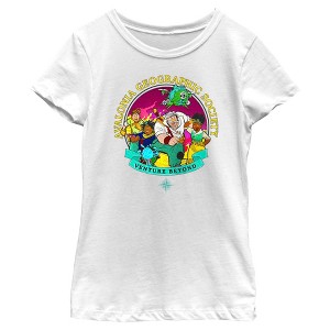 Girl's Disney Strange World Avalonia Geographic Society Venture Beyond Group T-Shirt - 1 of 4