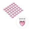 Unique Bargains Heart Shape Self Adhesive Valentine Makeup DIY Rhinestone Stickers 144 Pcs - 2 of 4