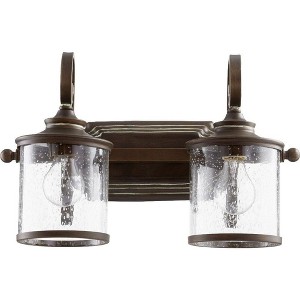 Quorum Lighting San Miguel Vintage Copper 2-Light Damp Rated Ceiling Fan - 1 of 1