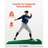 VEVOR Pitching Mound, Portable Baseball Pitcher's Mound, 77 in IIndoor Outdoor Pitching Practice and Training Equipment,Softball Pitching Aids, Green - 3 of 4