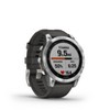 Garmin Fenix 7 - Silver With Graphite Band : Target