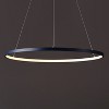 JONATHAN Y Brice Modern Contemporary Metal Round Dimmable Integrated LED Pendant - 2 of 4